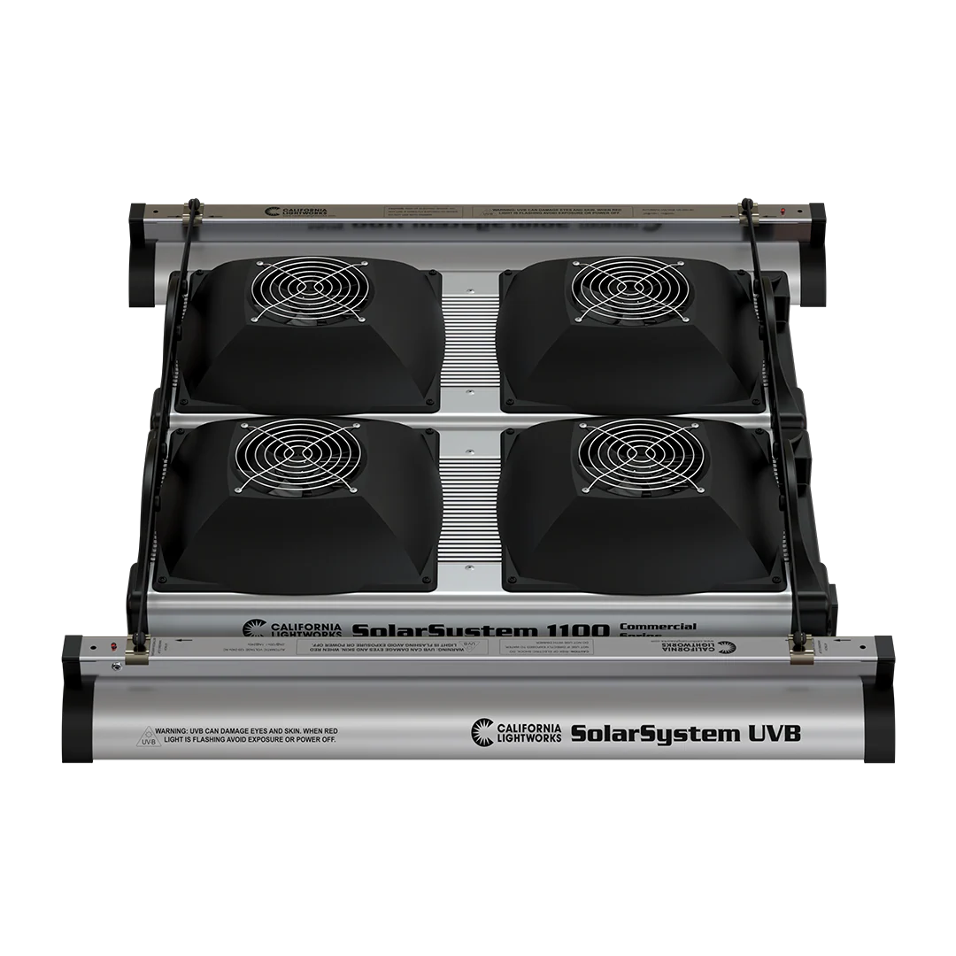 California Lightworks SolarSystem 1100 UVB Image Back from side