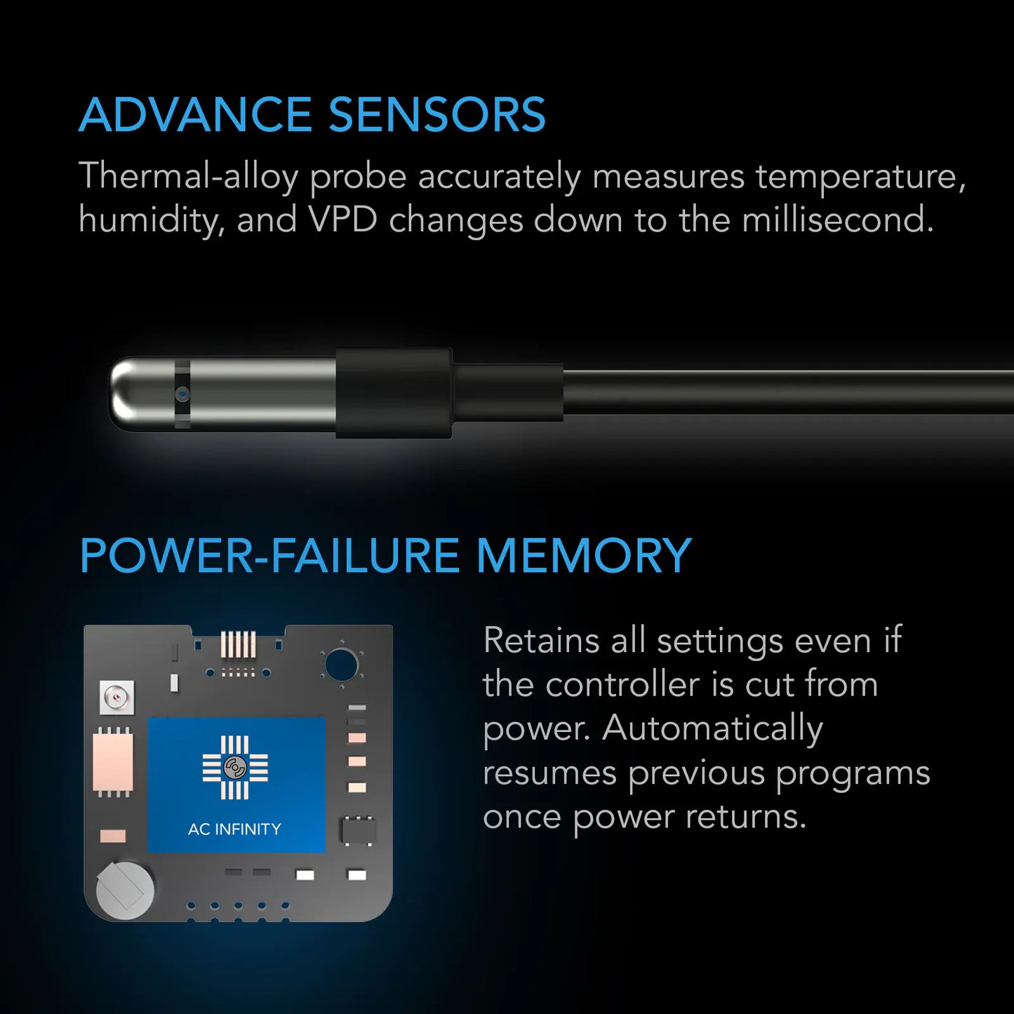 AC Infinity Controller 69 Pro Feature