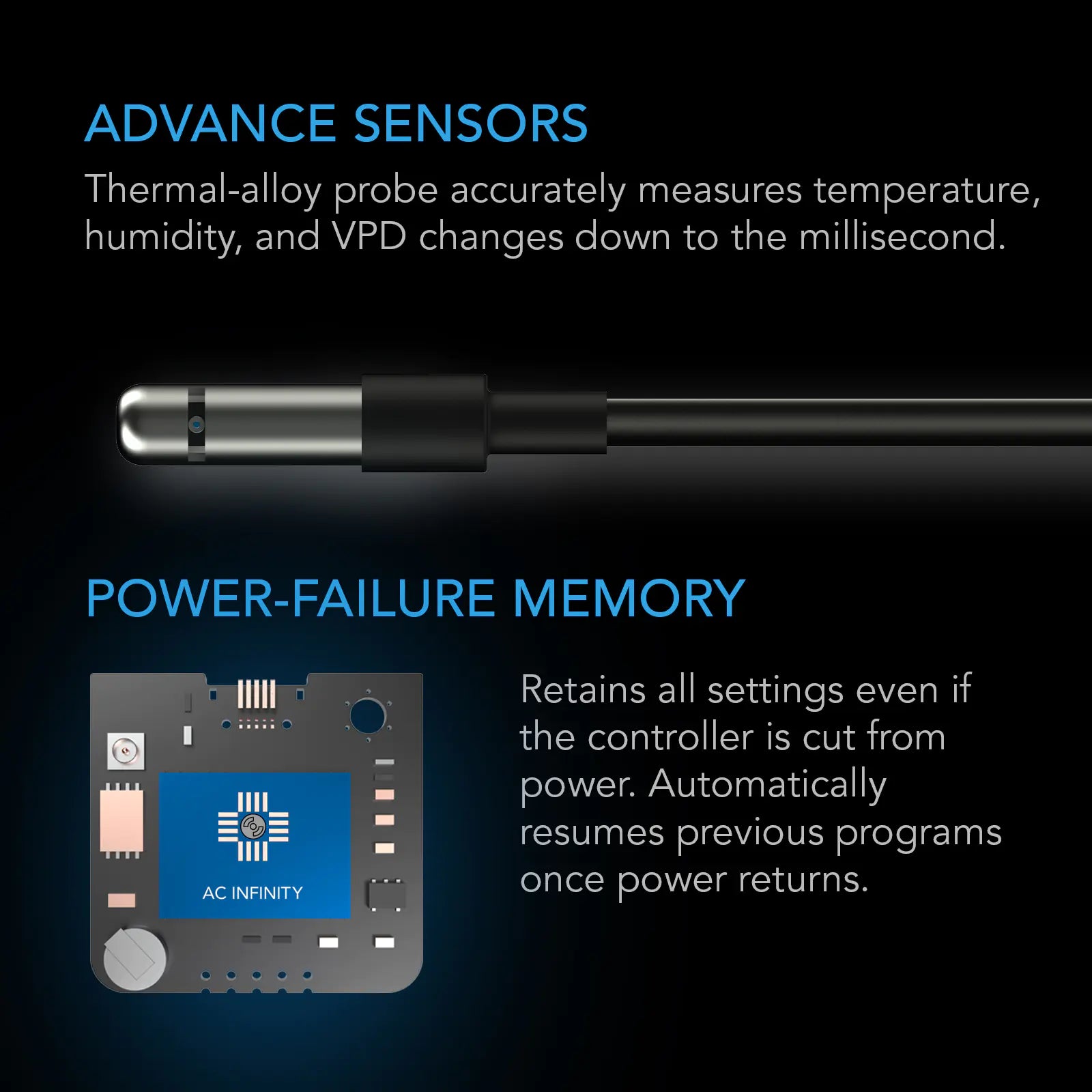AC Infinity Controller 69 Pro Feature