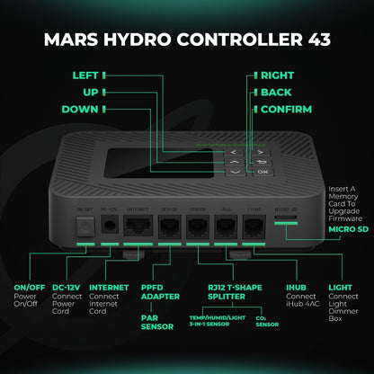 Mars Hydro Controller 43 Set Key Specs