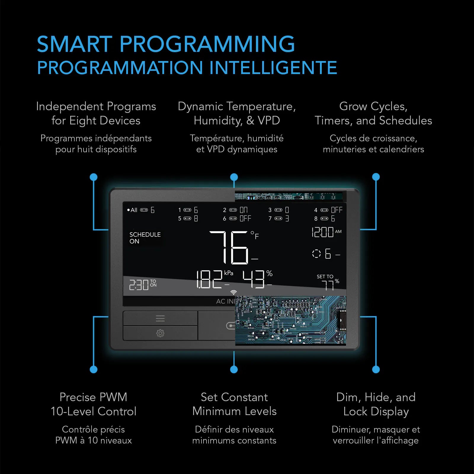 AC Infinity Controller 69 Pro+ Feature
